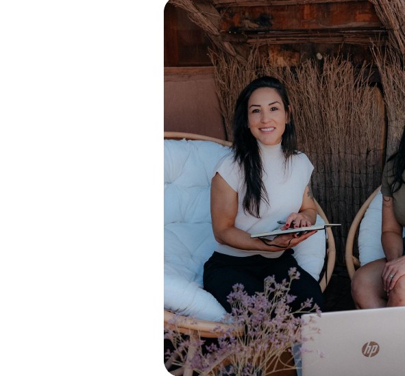 Gislaine Zanella em encontro profissional