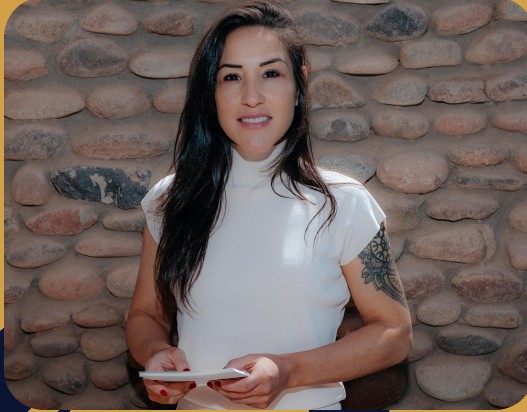 Retrato de Gislaine Zanella