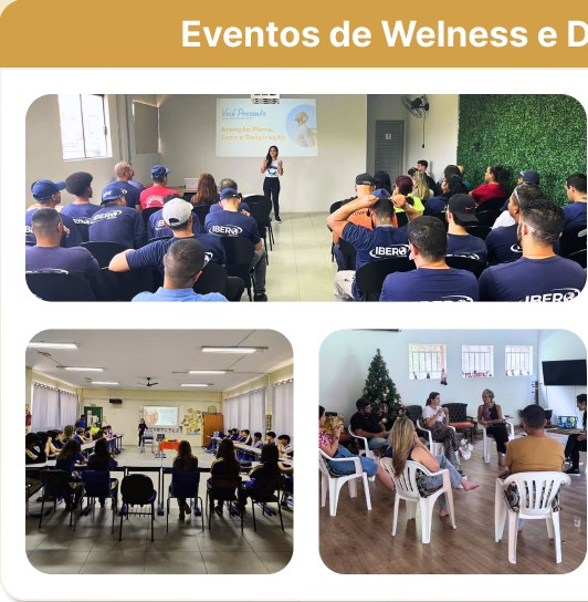 Eventos e vivencias de wellness